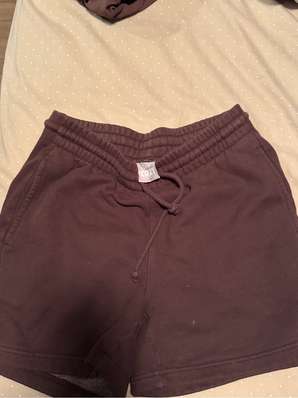 Bundle: Cozy TNA Brown Drawstring Shorts